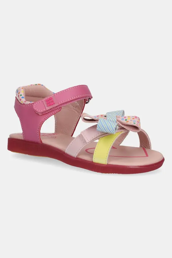 Agatha Ruiz de la Prada Dječje kožne sandale Agatha Ruiz de la Prada