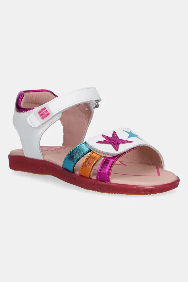 Agatha Ruiz de la Prada Dječje kožne sandale Agatha Ruiz de la Prada