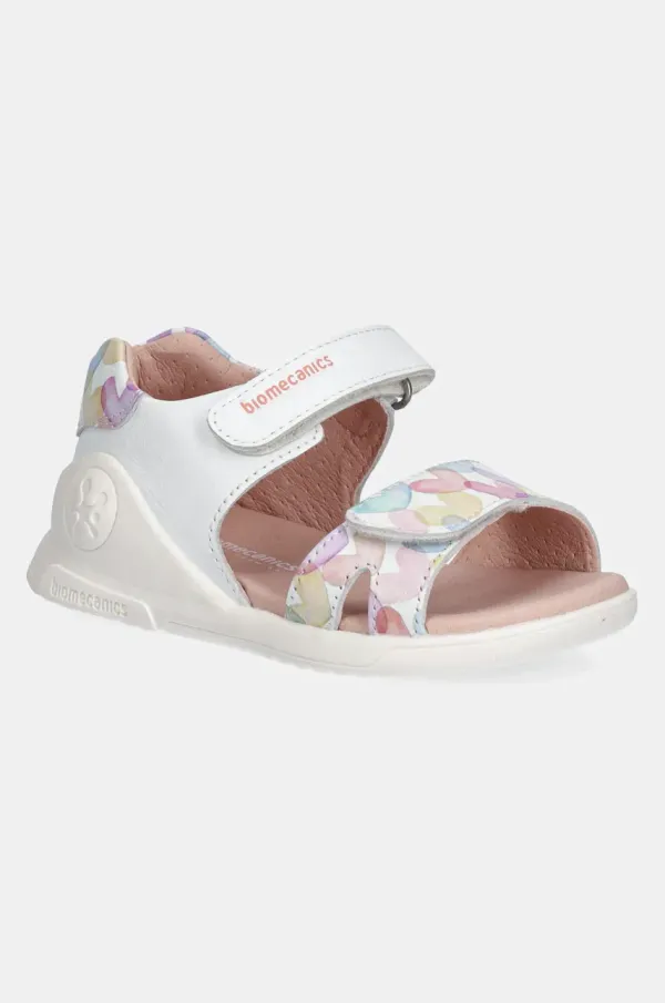 Biomecanics Dječje kožne sandale Biomecanics boja: bijela, 252141