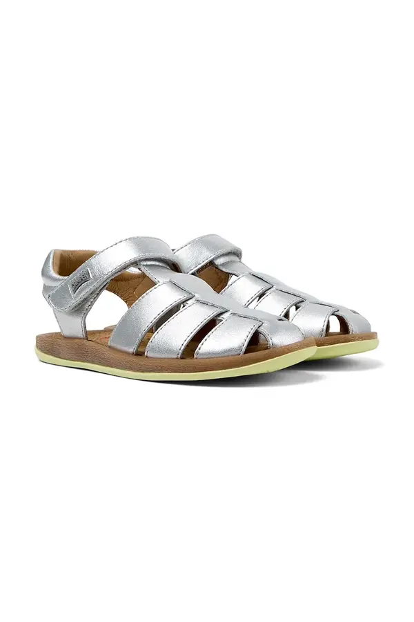 Camper Dječje kožne sandale Camper