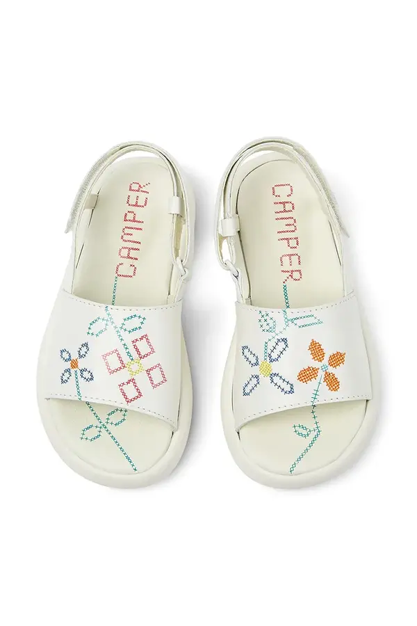 Camper Dječje kožne sandale Camper Pelotas Flota Sandal TWS Kids
