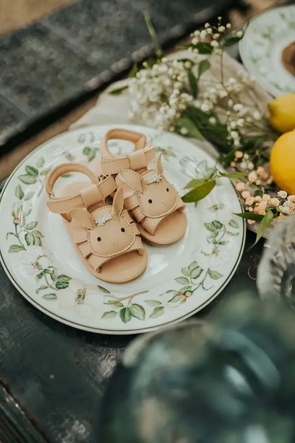 Donsje Dječje kožne sandale Donsje Stelloux Sandals Bride