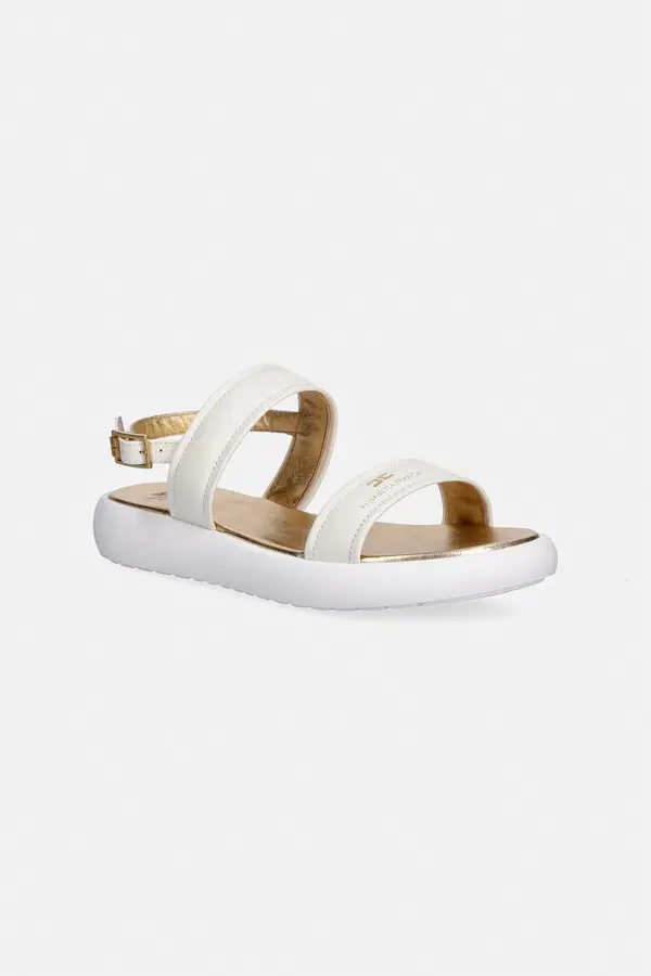 Elisabetta Franchi Dječje kožne sandale Elisabetta Franchi