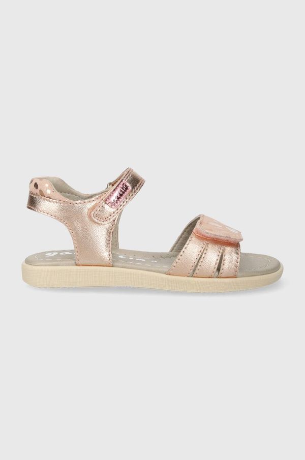 Garvalin Dječje kožne sandale Garvalin boja: ružičasta