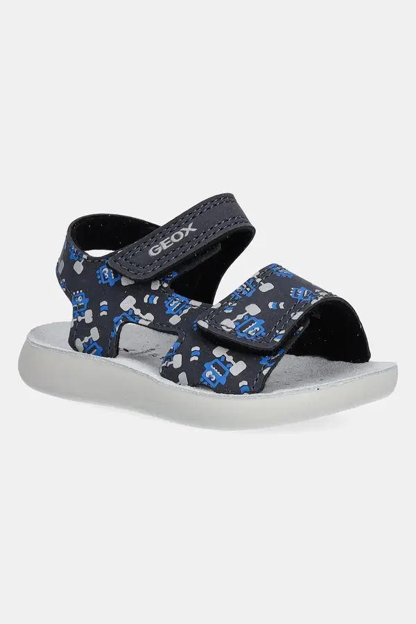 Geox Dječje kožne sandale Geox SANDAL LIGHTFLOPPY