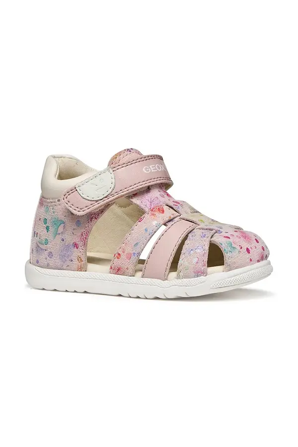 Geox Dječje kožne sandale Geox SANDAL MACCHIA