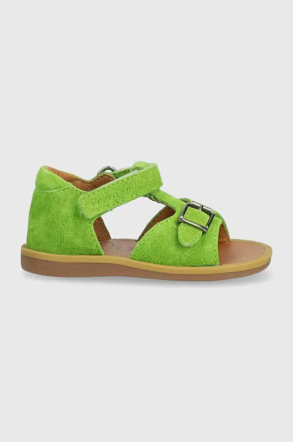 Pom D'api Dječje kožne sandale Reebok Classic