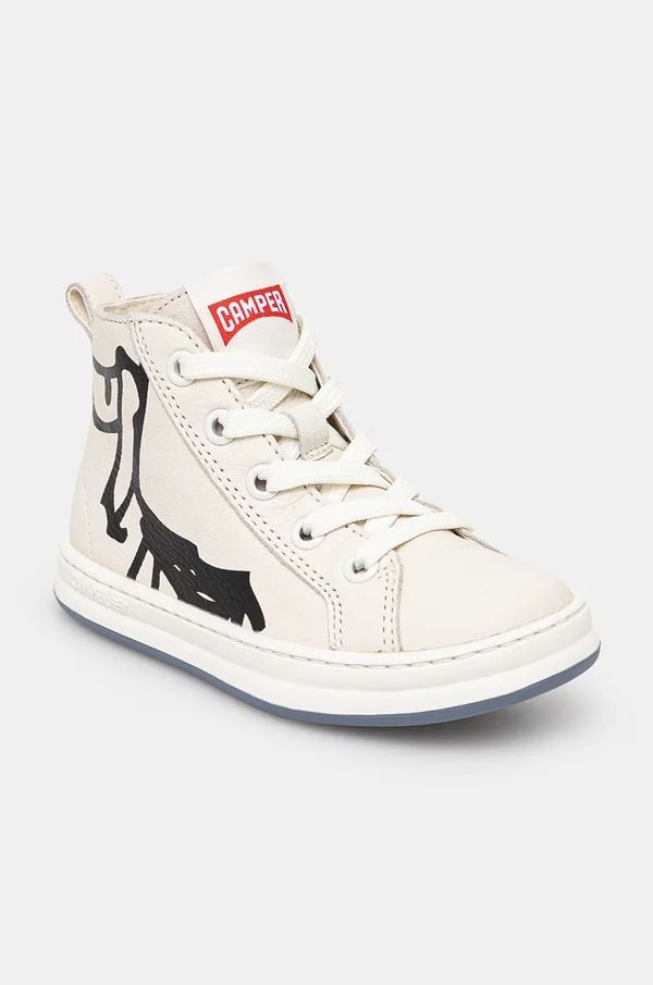 Camper Dječje kožne tenisice Camper TWS boja: bež, K900261.009