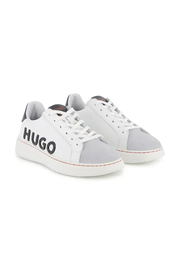 HUGO Dječje kožne tenisice HUGO