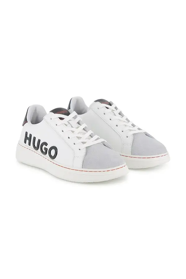 HUGO Dječje kožne tenisice HUGO