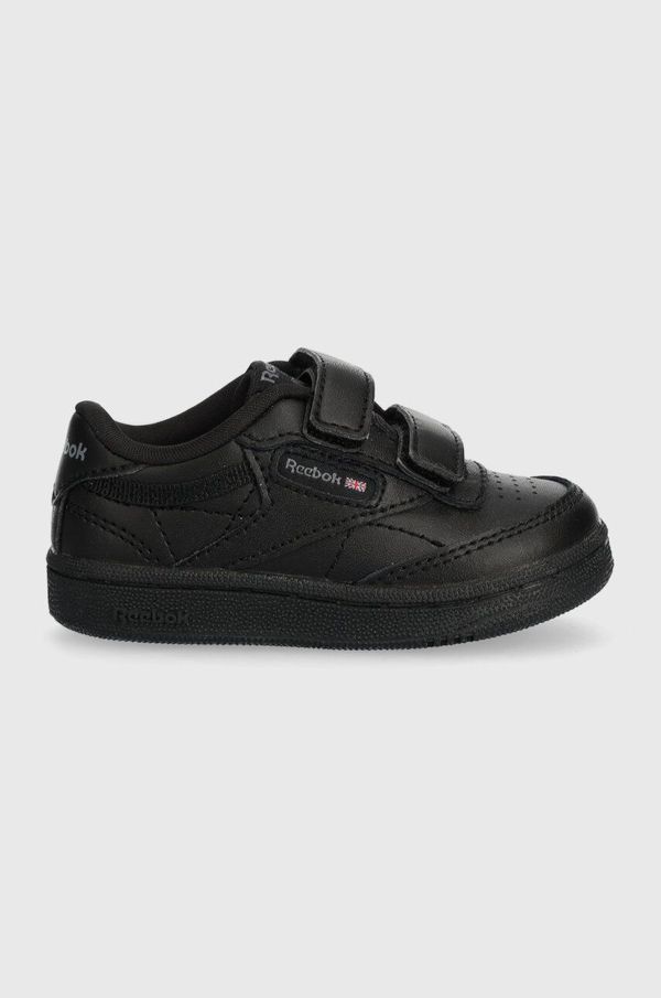 Reebok Classic Dječje kožne tenisice Reebok Classic boja: crna