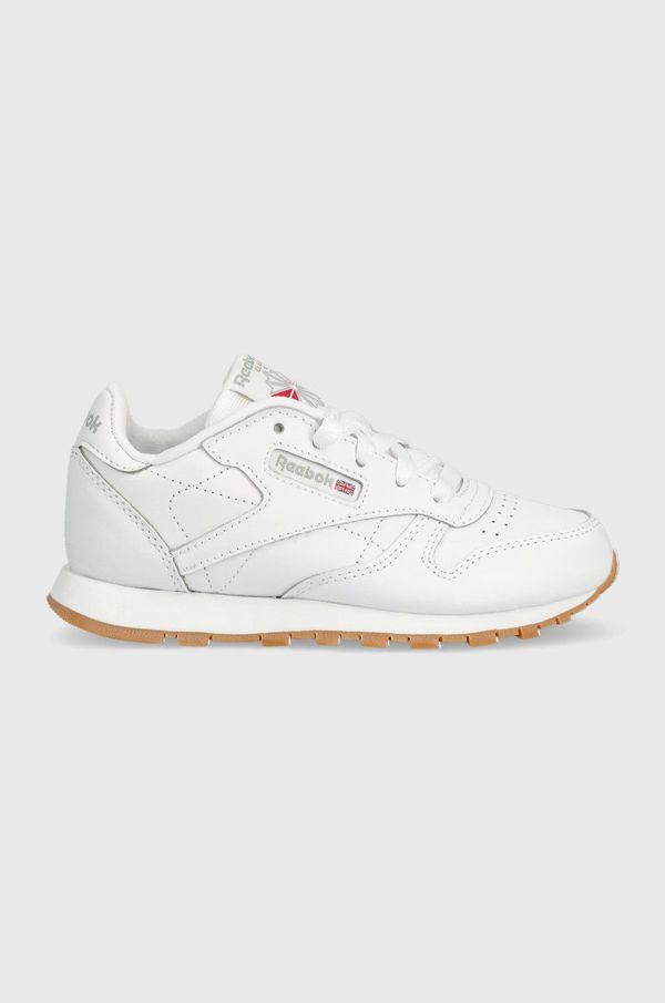Reebok Classic Dječje kožne tenisice Reebok Classic CLASSIC LEATHER boja: bijela