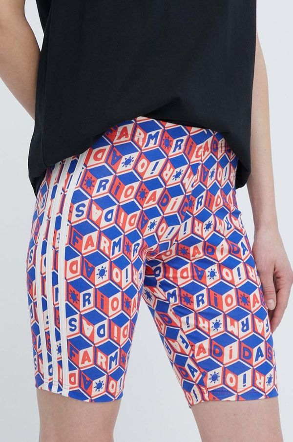 adidas Dječje kratke hlače adidas Farm za žene, s uzorkom, visoki struk