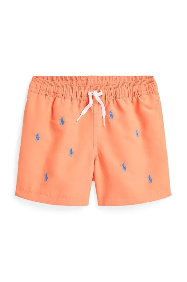 Polo Ralph Lauren Dječje kratke hlače za kupanje Polo Ralph Lauren boja: narančasta, 322966844001
