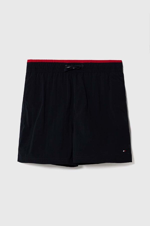 Tommy Hilfiger Dječje kratke hlače za kupanje Tommy Hilfiger boja: tamno plava