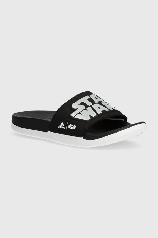 adidas Dječje natikače adidas ADILETTE COMFORT STAR WARS K boja: crna