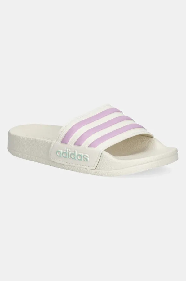 adidas Dječje natikače adidas ADILETTE SHOWER boja: bež, JP5784