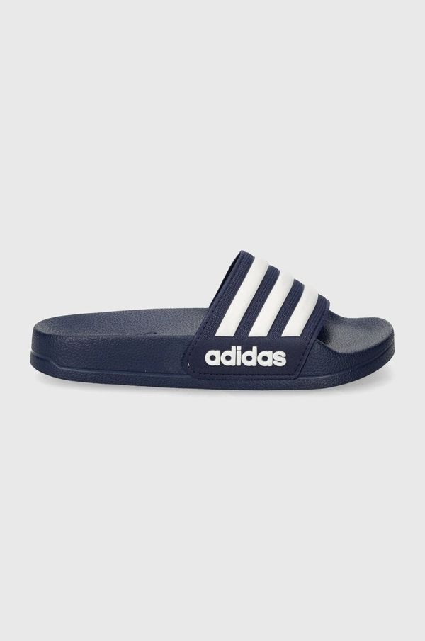 adidas Dječje natikače adidas ADILETTE SHOWER K boja: tamno plava