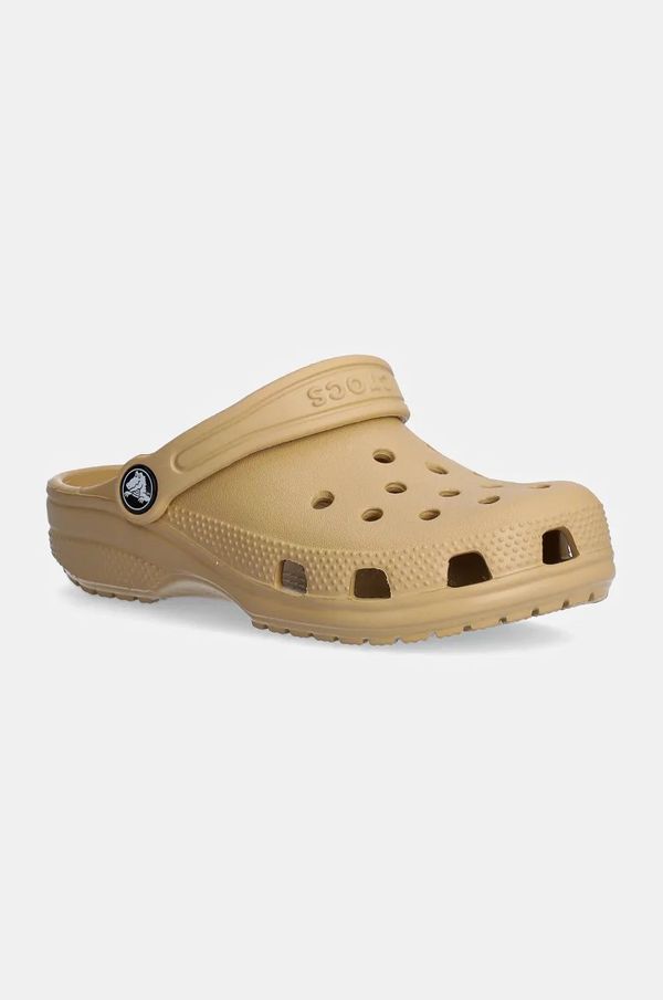 Crocs Dječje natikače Crocs CLASSIC CLOG boja: bež, 206991