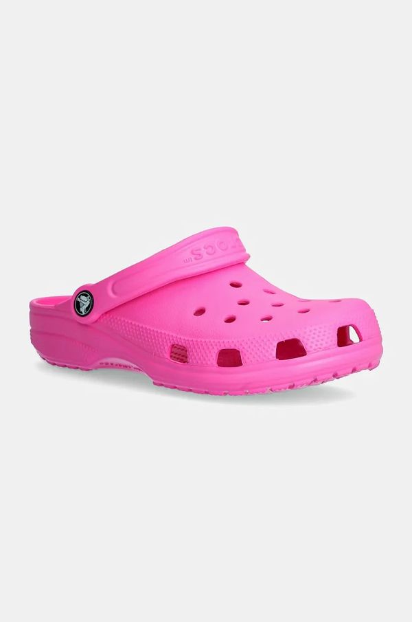 Crocs Dječje natikače Crocs CLASSIC CLOG boja: ružičasta, 206991.G