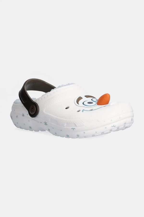 Crocs Dječje natikače Crocs CLASSIC FROZEN OLAF CLOG boja: bijela, 210234