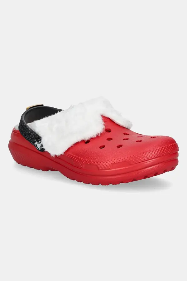 Crocs Dječje natikače Crocs CLASSIC LINED SANTA CLOG