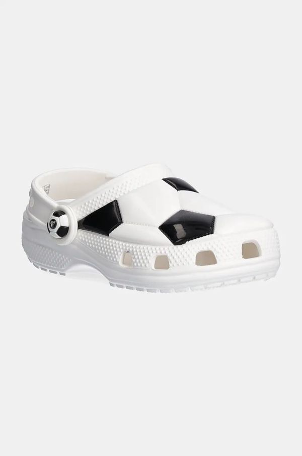 Crocs Dječje natikače Crocs CLASSIC SOCCER BALL CLOG boja: bijela, 210023