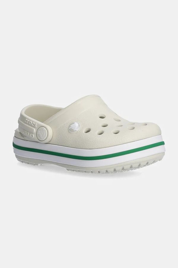 Crocs Dječje natikače Crocs CROCBAND CLOG boja: bež, 207005