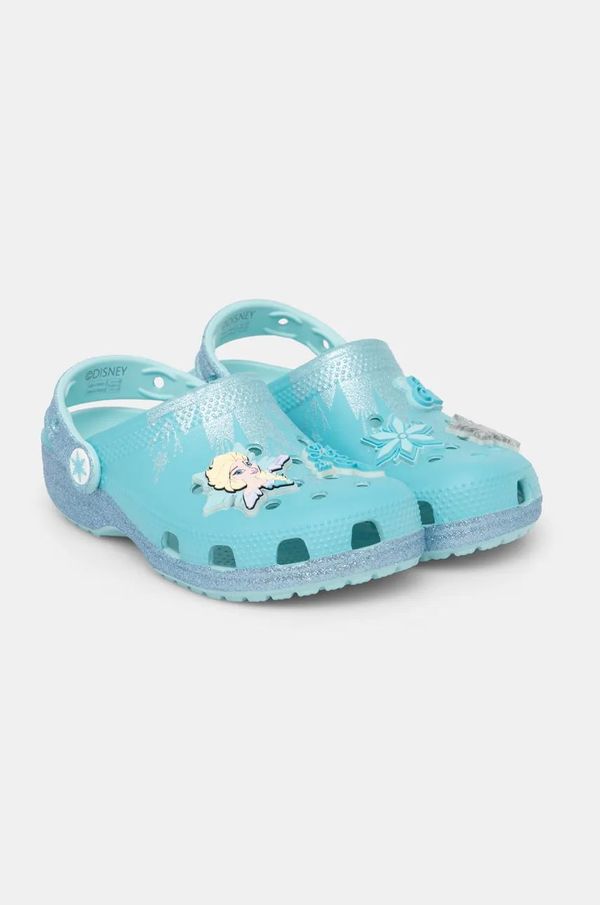 Crocs Dječje natikače Crocs CROCSCLASSIC FROZEN ELSA CLOG boja: tirkizna, 210235