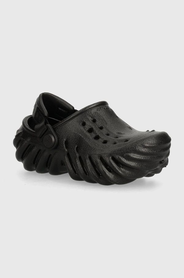 Crocs Dječje natikače Crocs Echo Clog boja: crna