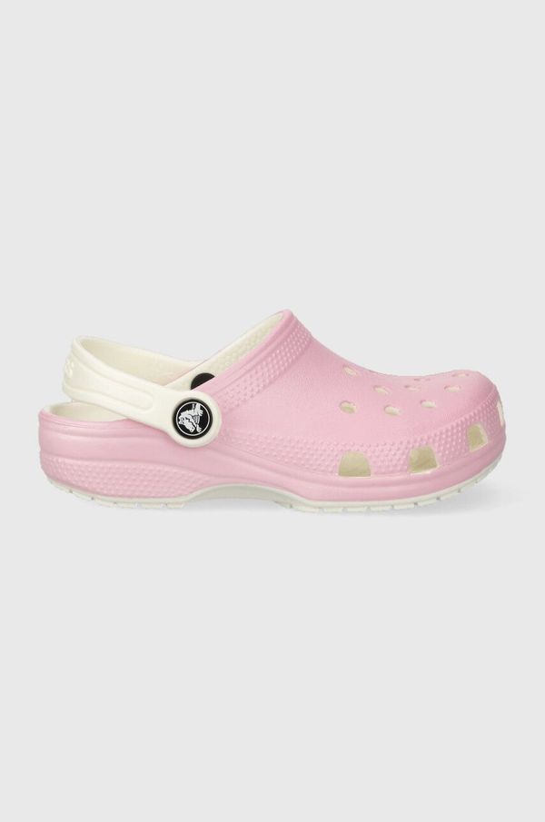 Crocs Dječje natikače Crocs Glow In The Dark boja: ružičasta
