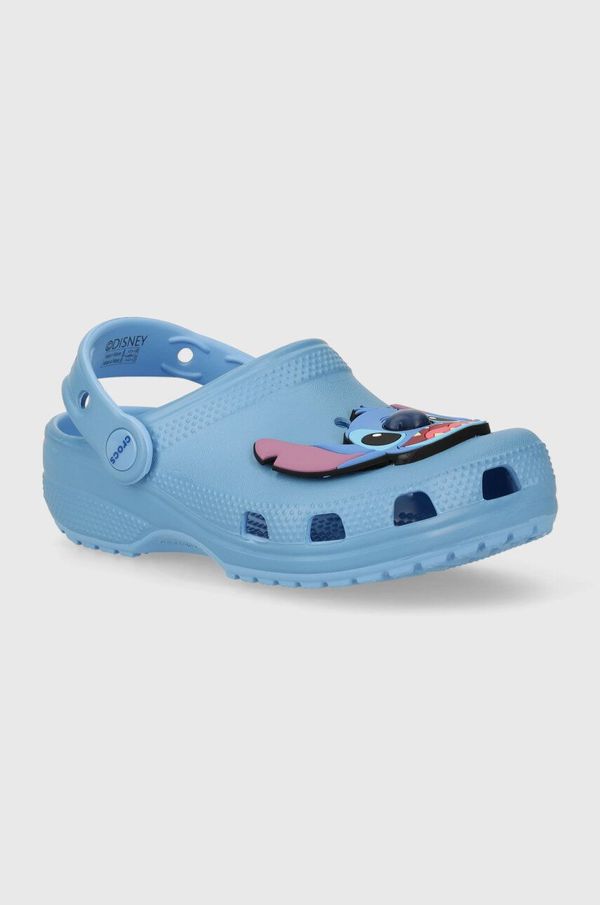 Crocs Dječje natikače Crocs STITCH CLASSIC CLOG boja: tirkizna