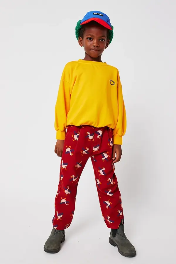 Bobo Choses Dječje pamučne hlače Bobo Choses La Oca