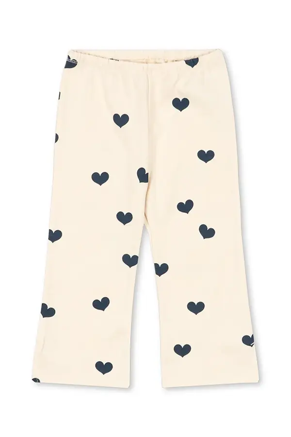 Konges Sløjd Dječje pamučne hlače Konges Sløjd DREY SLIT PANTS GOTS