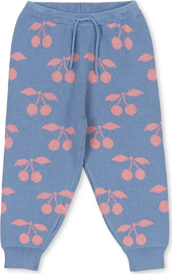 Konges Sløjd Dječje pamučne hlače Konges Sløjd LAPIS KNIT PANTS GOTS