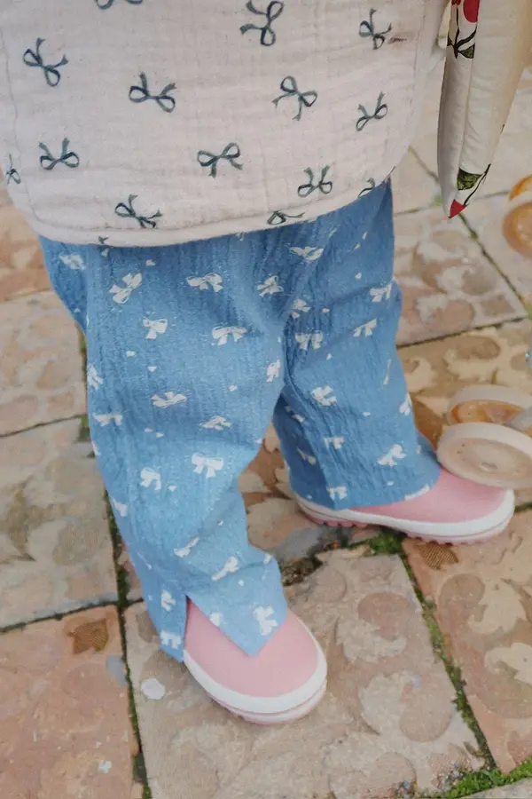 Konges Sløjd Dječje pamučne hlače Konges Sløjd VIDA PANTS GOTS