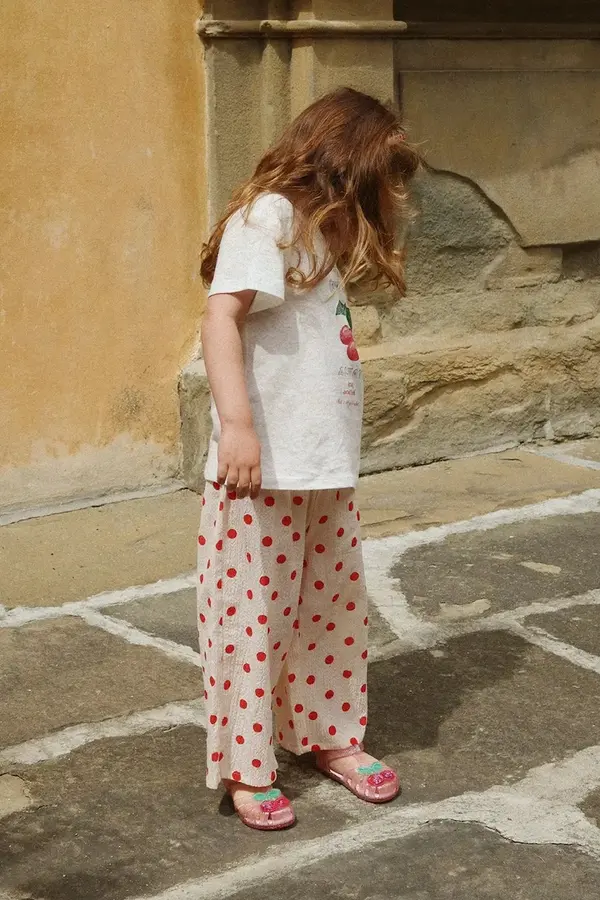 Konges Sløjd Dječje pamučne hlače Konges Sløjd VIVO PANTS GOTS