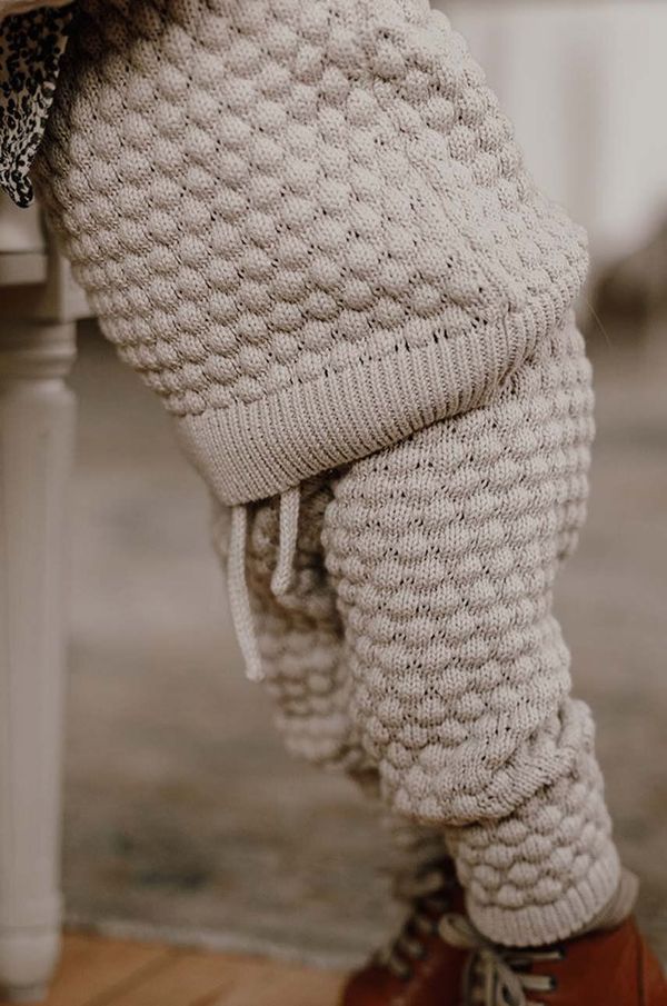 That's mine Dječje pamučne hlače That's mine 027151 Bowie Pants boja: bež, bez uzorka