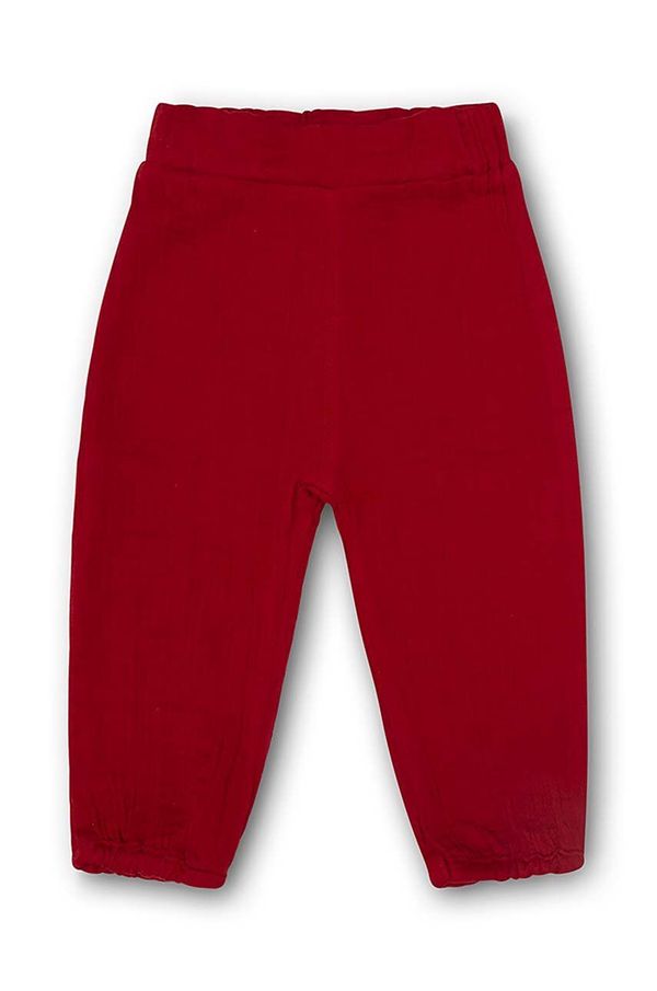 That's mine Dječje pamučne hlače That's mine boja: bordo, bez uzorka