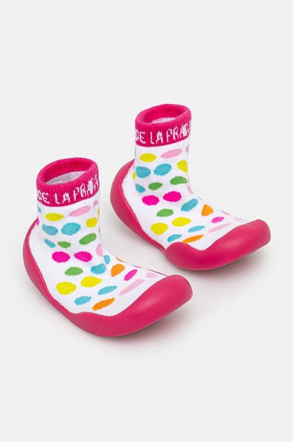 Agatha Ruiz de la Prada Dječje protuklizne čarape Agatha Ruiz de la Prada boja: bijela, 241912