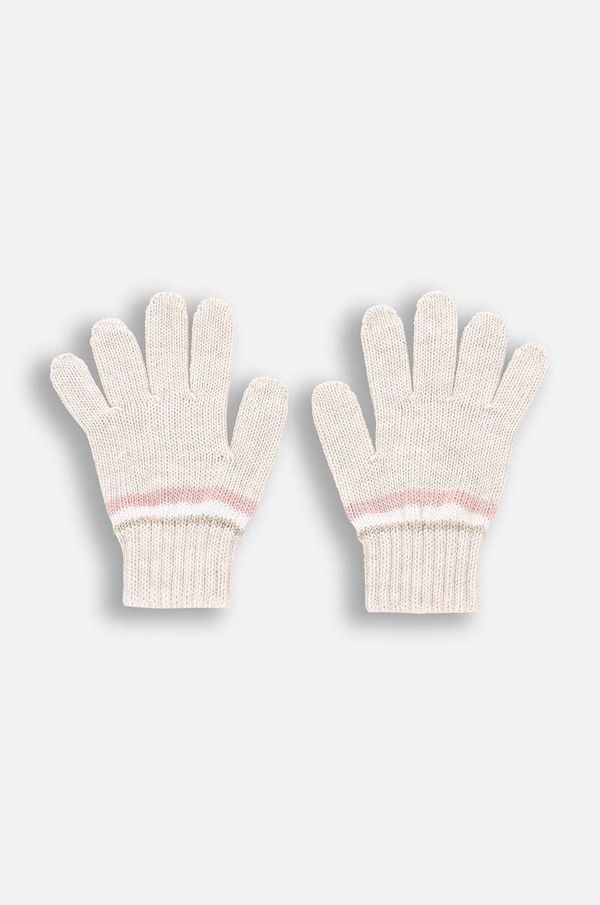 Coccodrillo Dječje rukavice Coccodrillo boja: bež, ACCESSORIES WINTER GIRL
