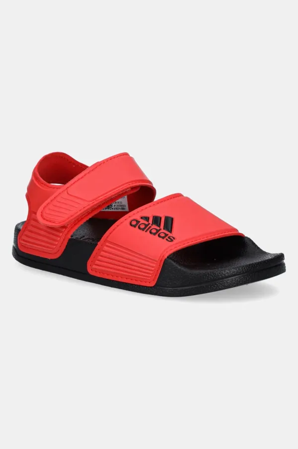 adidas Dječje sandale adidas ADILETTE SANDAL boja: crvena, IH3633
