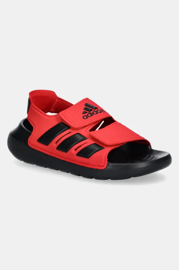 adidas Dječje sandale adidas ALTASWIM 2.0 boja: crvena, JI3061