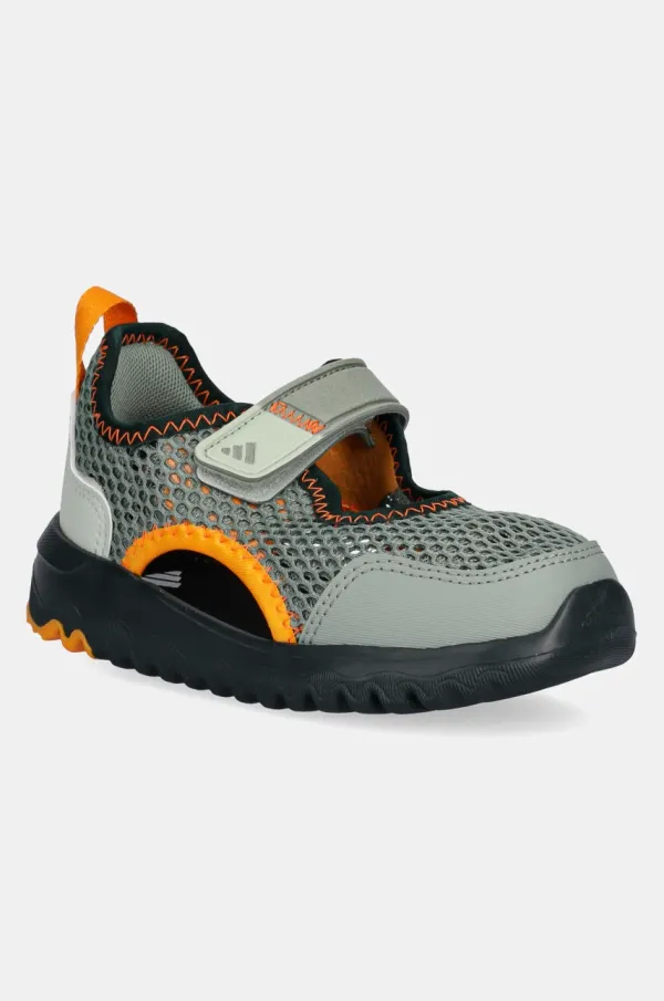 adidas Dječje sandale adidas SUMMERFLEX boja: zelena, IH8731