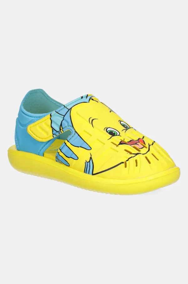 adidas Dječje sandale adidas WATER SANDAL FLOUNDER boja: žuta, IH1231