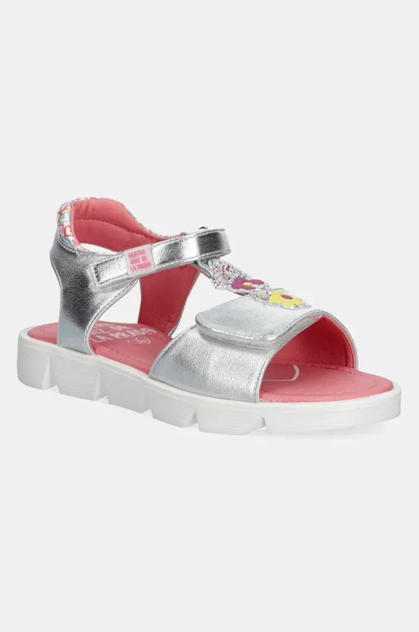 Agatha Ruiz de la Prada Dječje sandale Agatha Ruiz de la Prada boja: srebrna, 252925