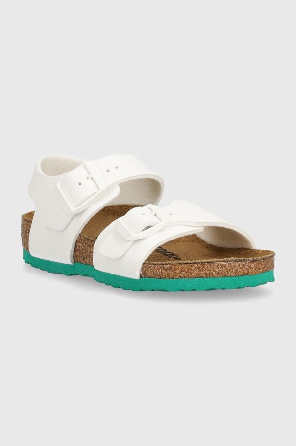 Birkenstock Dječje sandale Birkenstock New York Kids BF boja: bijela