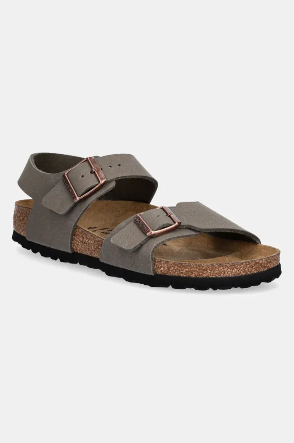 Birkenstock Dječje sandale Birkenstock New York Kids boja: zelena, 1029747
