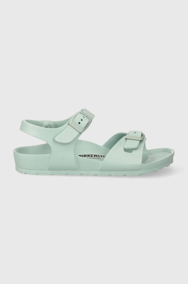 Birkenstock Dječje sandale Birkenstock Rio EVA Kids boja: tirkizna