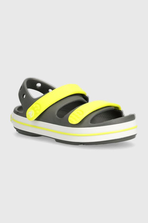 Crocs Dječje sandale Crocs Crocband Cruiser Sandal boja: siva